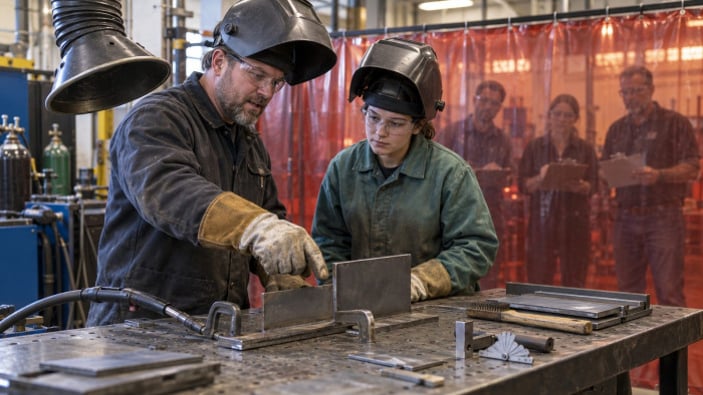 Screening Welding Instructor Candidates: Skills and Work-Sample Tests